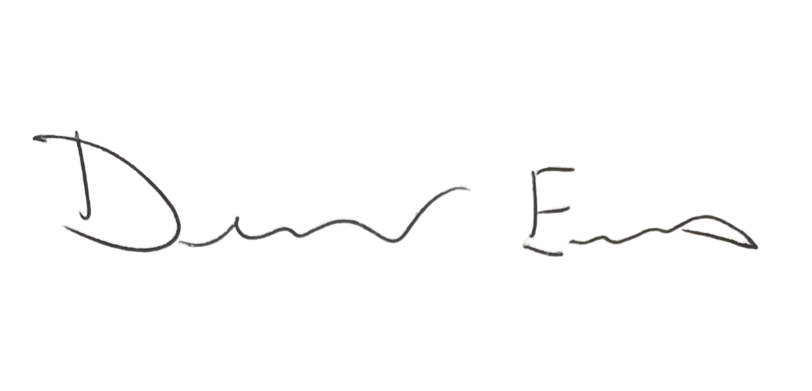 derrick evans signature